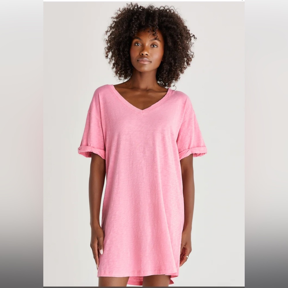 Z supply v neck shirt dress